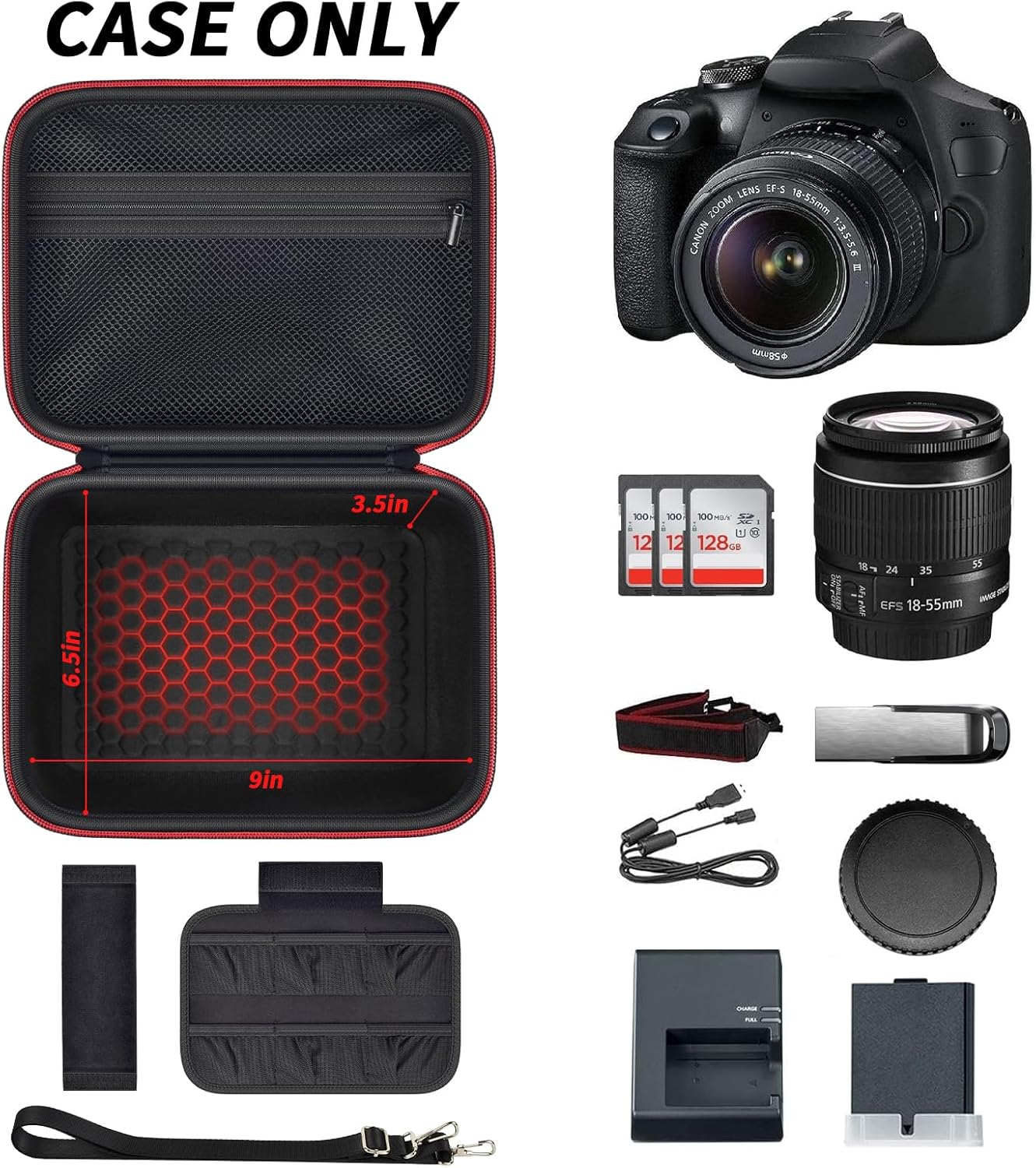 Сумка для хранения камеры Cano – обзор и цена Canon Camera Eos R50